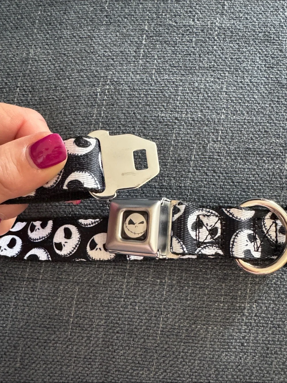 Buckle Down Nightmare Before Christmas dog collar
